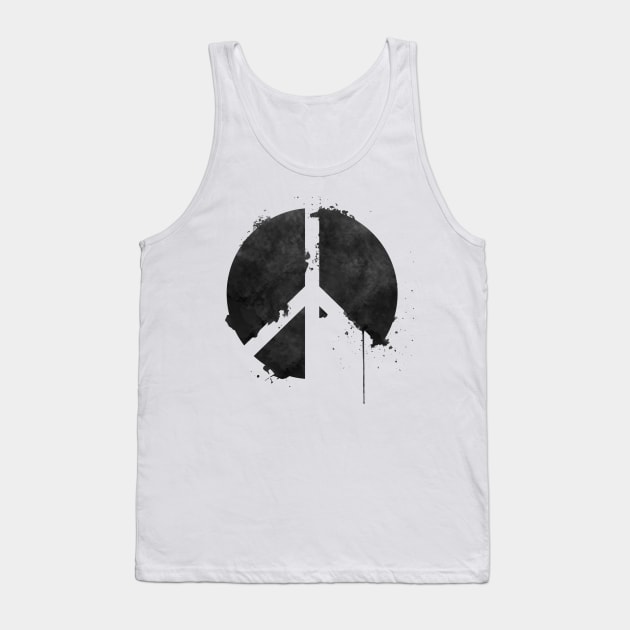 The Missing Peace Tank Top by GODZILLARGE